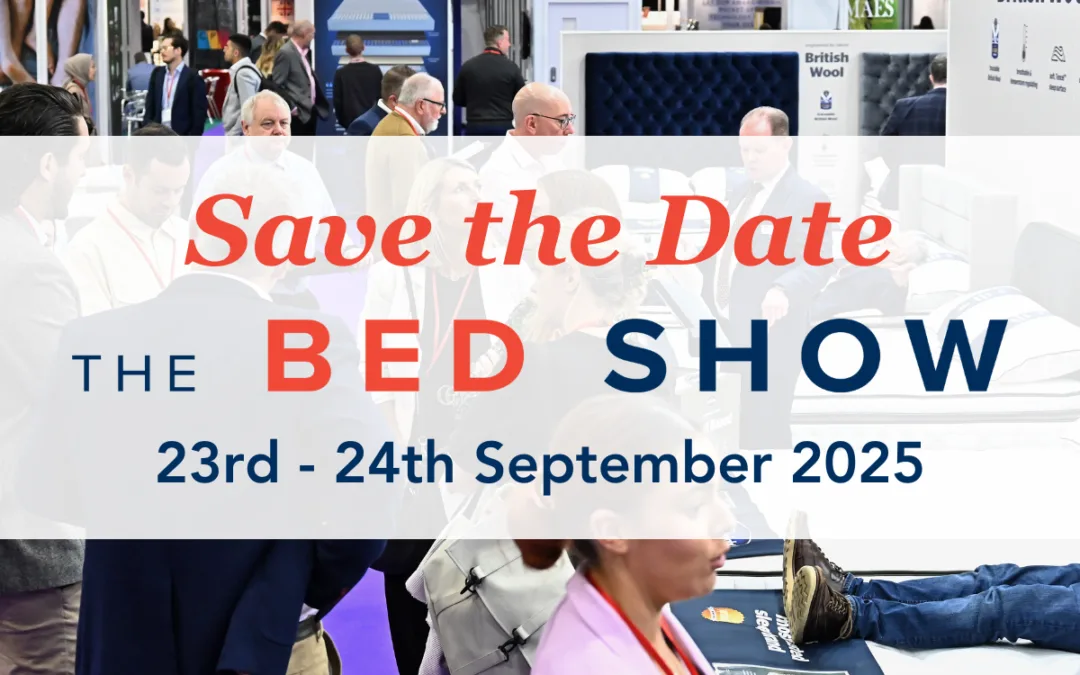 Bed Show 2025 Save the Date: 23rd – 24th September